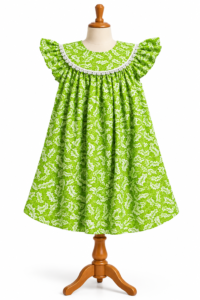KIDS TOP WEAR GREEN 3-5 AGE